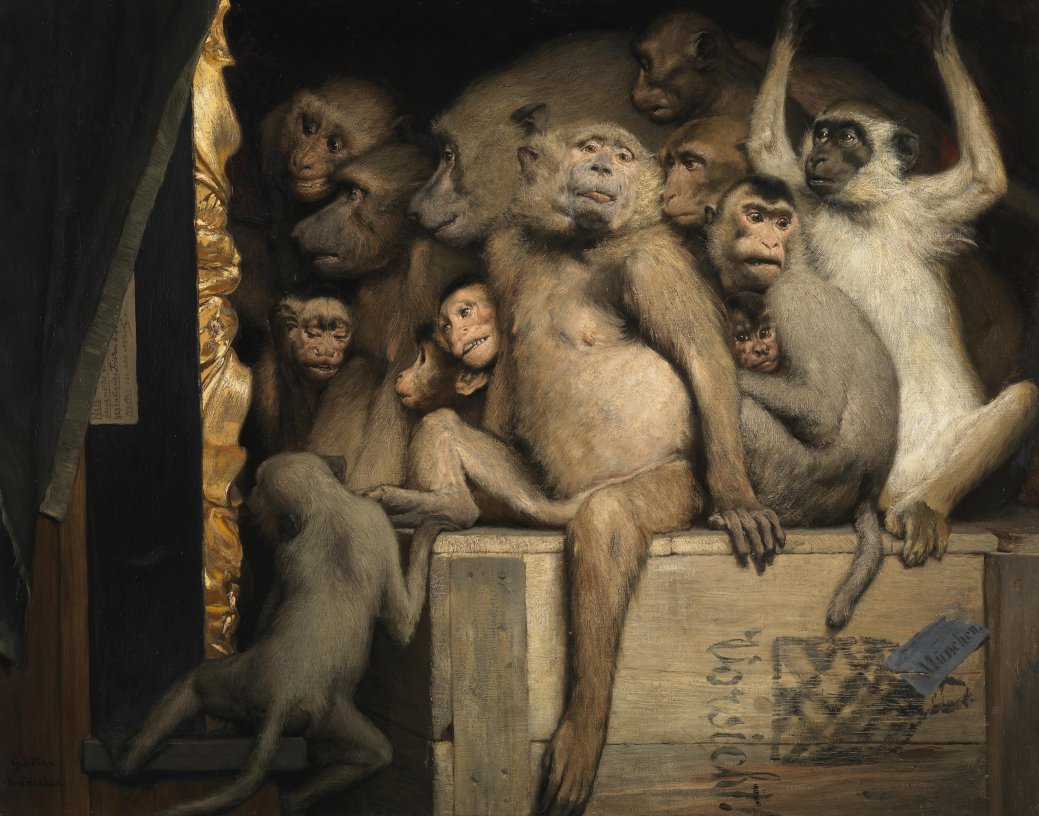 Pintura Gabriel Von Max